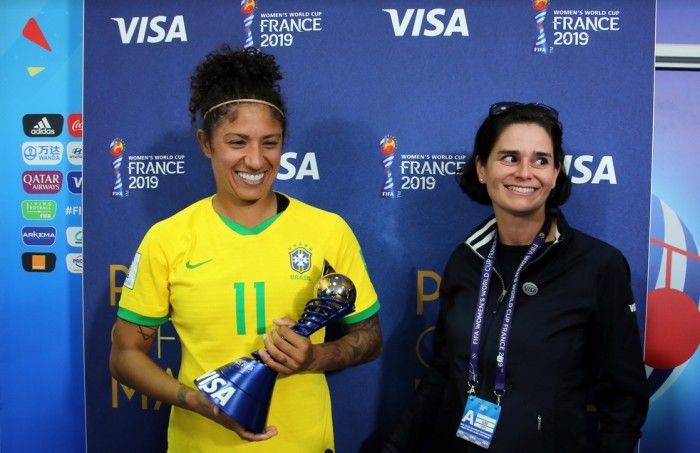 Man of the match Everton Cristiane