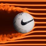 Nike Flight Soccer Ball In Action