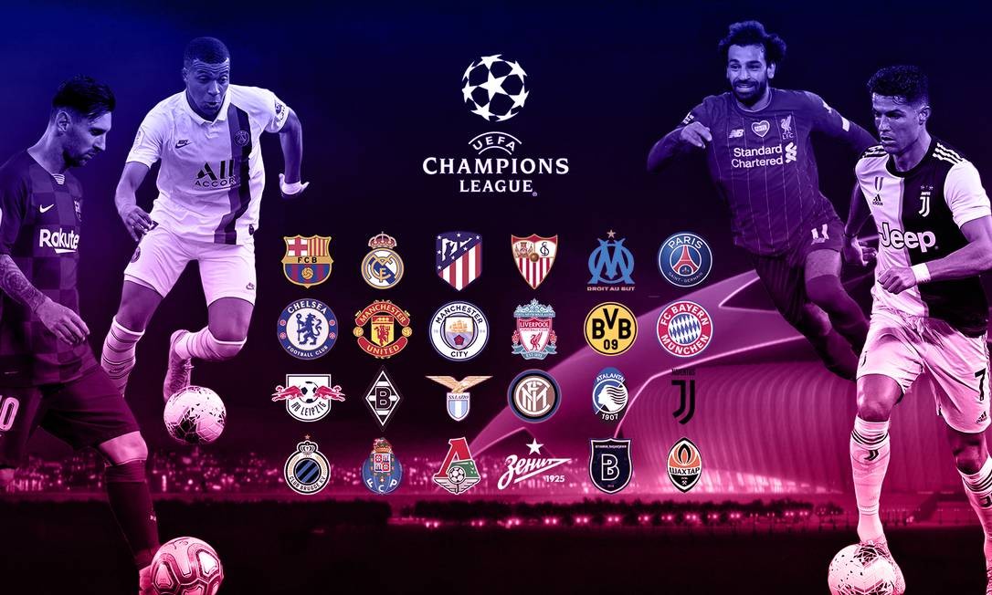 Classificados para a Champions League