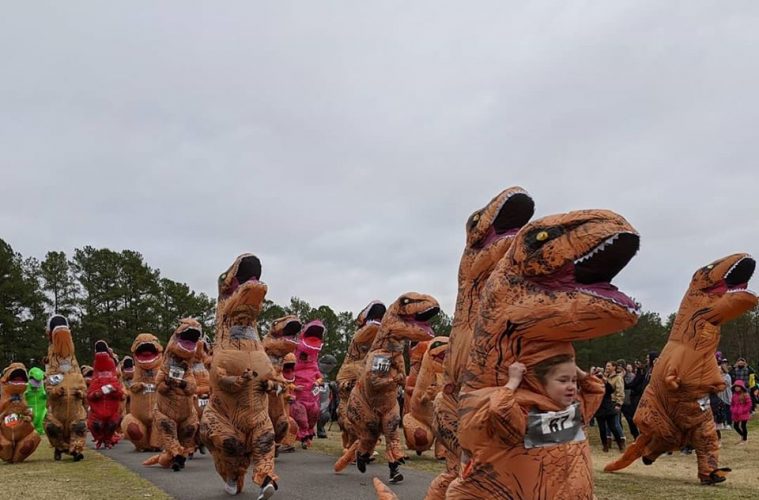 Les Garçons - Corrida dos Dinossauros e Corrida das