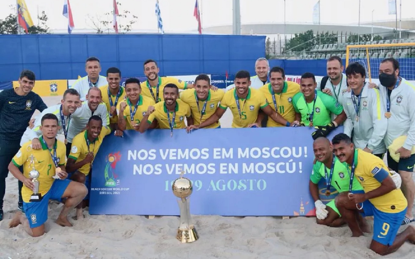 selecao brasileira futebol de areia globo transmissao copa do mundo divulgacao grande