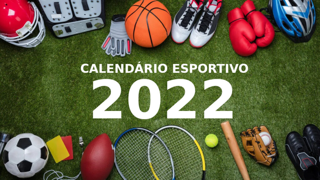Calendário Esportivo 2022 - vitrine