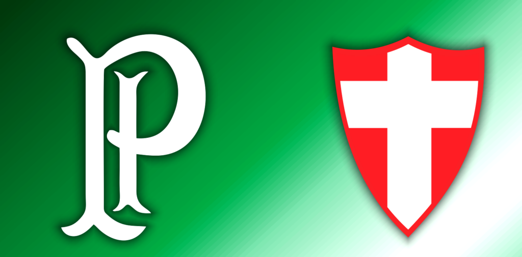 Escudos do Palmeiras na época de Palestra Itália
