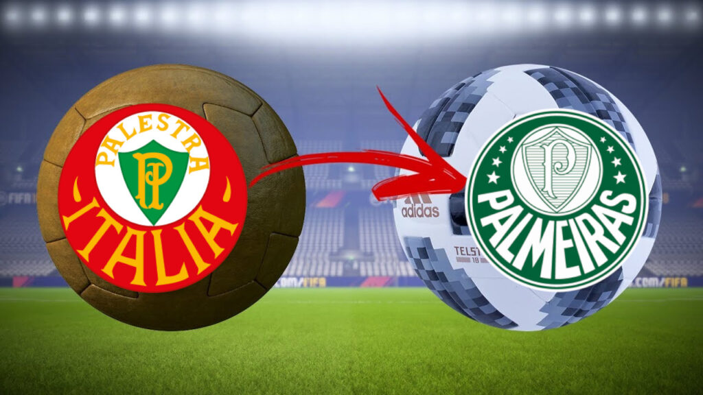 Evolução dos Escudos: Palmeiras - vitrine