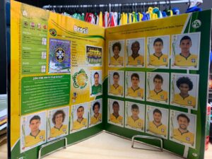 Álbuns de Figurinhas das Copas do Mundo que o Brasil ganhou