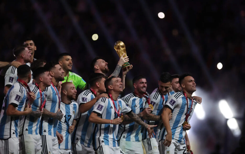 Argentina TRICAMPEÃ MUNDIAL DE FUTEBOL - vitrine