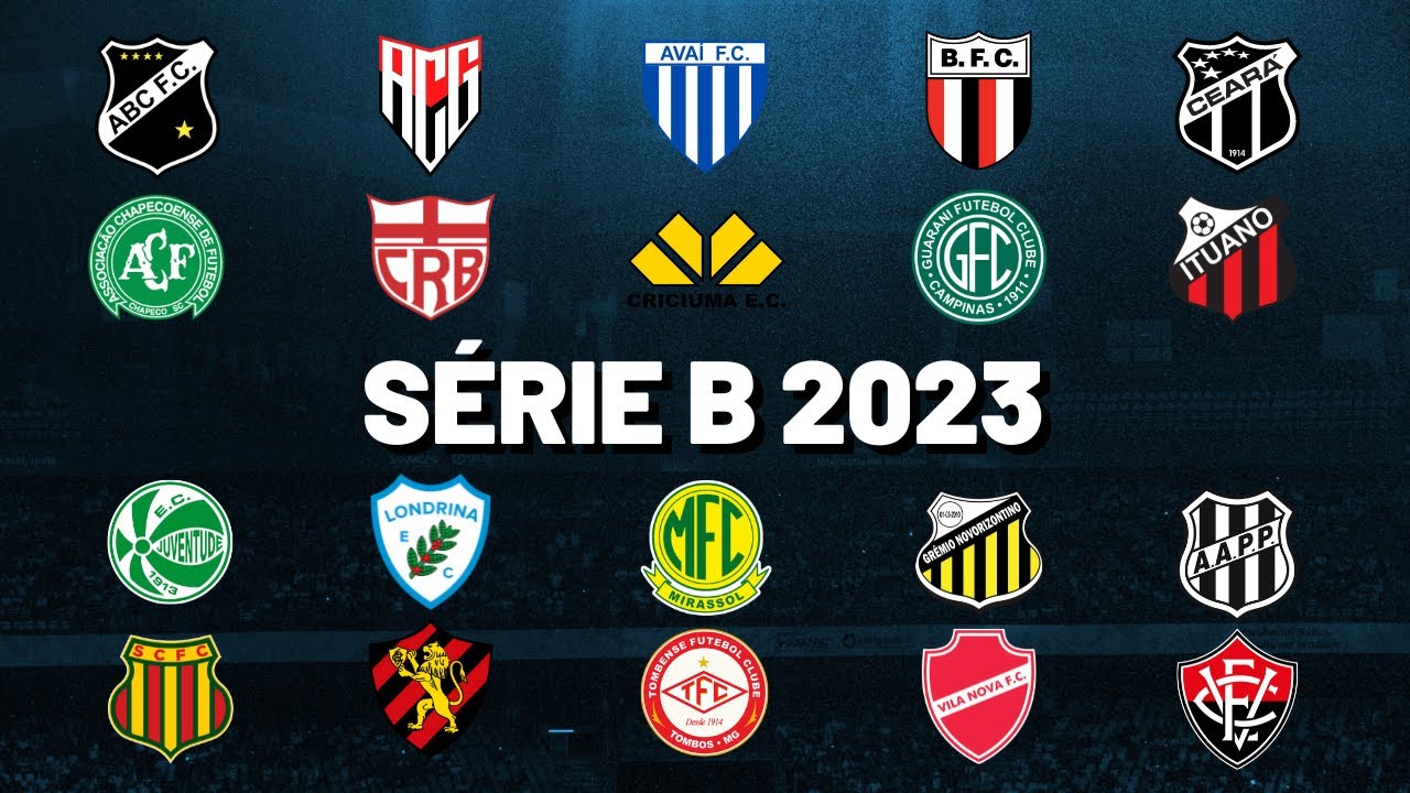 Escudos Futebol Brasileiro - Série B