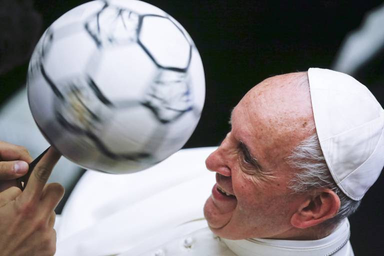 Qual é o time de coração do Papa? - vitrine