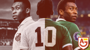 A última vez em que Pelé jogou como profissional